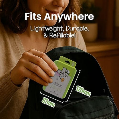 Patch Kids On-The-Go Natürliche Bambus-Pflaster für empfindliche Haut – 29 Stück, kleine Größe, hypoallergen, umweltfreundlich