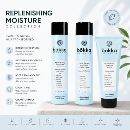 BOKKA BOTANIKA Plant Powered Color Care Replenishing Moisture Conditioner 10.1 oz / 300 ml