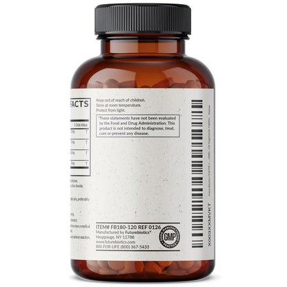 Futurebiotics Chill Pill + Ashwagandha, Rhodiola, Johanniskraut & L-Theanin – 120 vegane Tabletten, Non-GMO