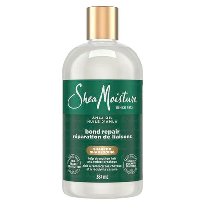 Shea Moisture Bond Repair Shampoo mit Amla-Öl – Tiefenreinigung und Reparatur der Haarbindungen mit Hydroplex-Technologie, 13 Fl Oz