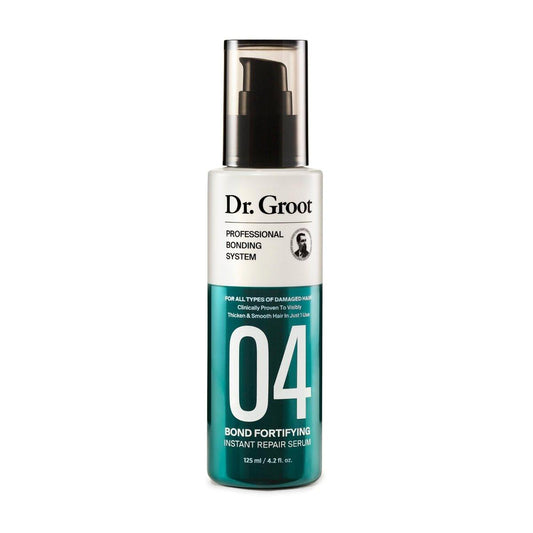 Dr. Groot Bond Festigendes Haar-Serum mit Keratin & Seidenprotein – Koreanisches Professional Bonding System – Klinisch erwiesen zur sofortigen Reparatur und Verdickung von trockenem, dünnem, geschädigtem Haar