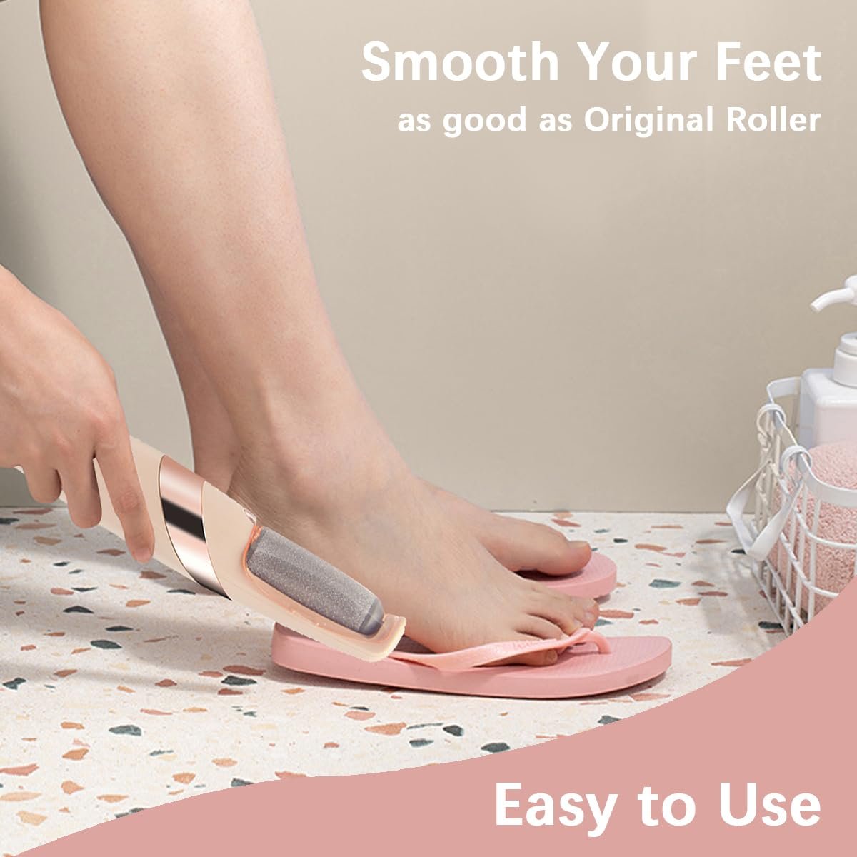 12er-Pack Ersatzrollen für Flawless Pedi – 6 extra grobe & 6 grobe Walzen, kompatibel mit Finish Touch Flawless Pedi Elektronikfeile