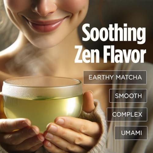 VitaCup Grüner Tee Instant-Päckchen – Energie & Entgiftung mit Matcha, Moringa, B-Vitaminen, D3, Ballaststoffen – Keto, Paleo, Vegan – 10 Einzelportionen