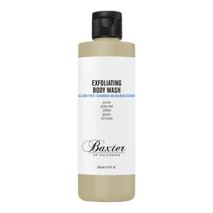 Baxter of California Peeling-Duschgel mit Bimsstein und Jojobamehl, 237 ml