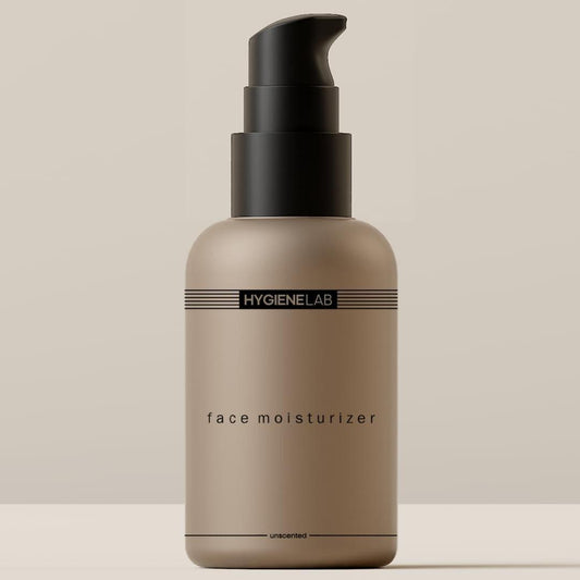 HygieneLab Gesichtsfeuchtigkeitscreme – EWG-zertifiziert, duftfrei, nicht fettend mit Squalan, Aloe Vera, Ceramiden & Hyaluronsäure – 50 ml