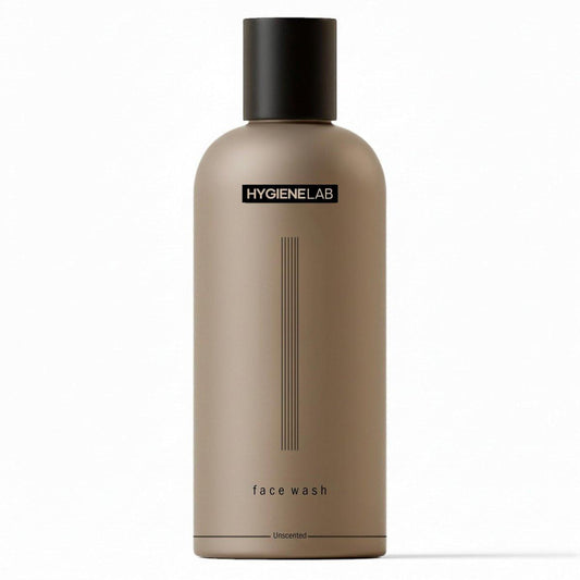 HygieneLab Gesichtsreinigung – EWG-Validierter, sanfter & feuchtigkeitsspendender Reiniger mit Aloe, Niacinamid & Vitamin C, entfernt Schmutz ohne die Haut auszutrocknen (150 ml)