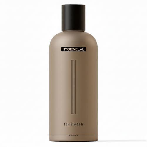HygieneLab Gesichtsreinigung – EWG-Validierter, sanfter & feuchtigkeitsspendender Reiniger mit Aloe, Niacinamid & Vitamin C, entfernt Schmutz ohne die Haut auszutrocknen (150 ml)