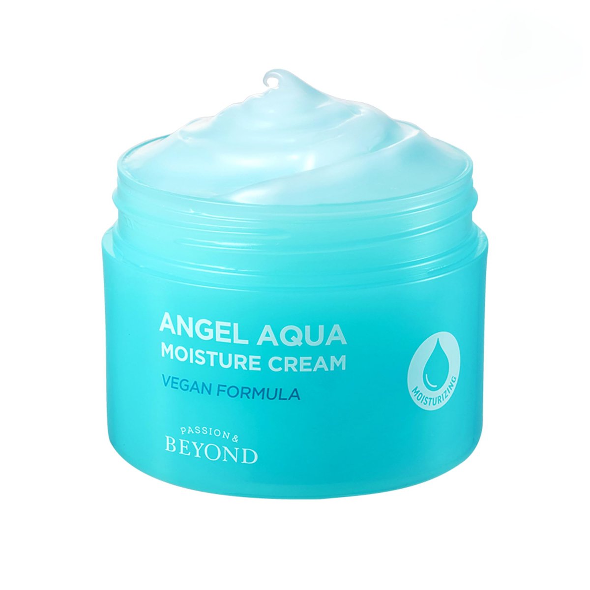 BEYOND Angel Aqua Feuchtigkeitscreme (150 ml) – Kühlende, feuchtigkeitsspendende und beruhigende Gesichts-Gel-Creme, auch als Schlafmaske geeignet. Koreanische Hautpflege, vegan. Mit Cica, Hyaluronsäure und Panthenol.