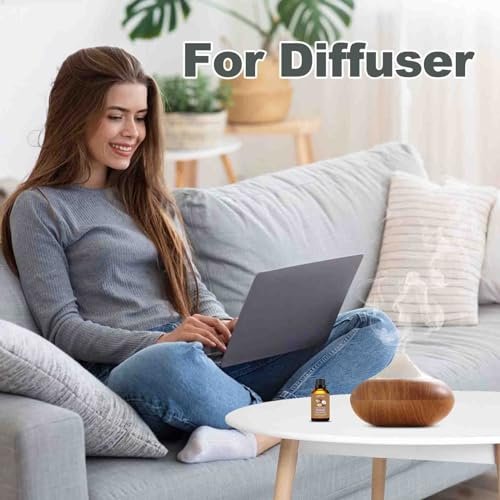 yethious Kokosöl für die Haut 100 ml – Kokosnuss Duftöl für Diffuser, Kerzenherstellung, Seife, Duftöl für Auto, Duftkerzen, Aromatherapie & Haarpflege 3,38 Fl Oz