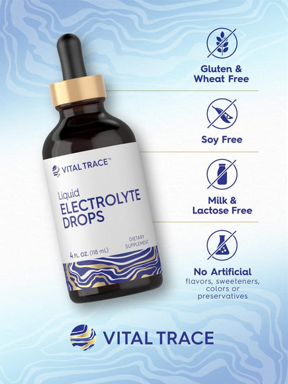 Carlyle Elektrolyt-Tropfen 118 ml | Flüssiges Hydratationspräparat für Getränke | Vegane Formel | Keto-freundlich, Nicht-GVO, Glutenfrei