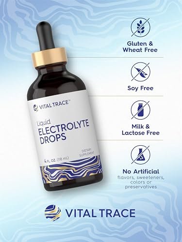 Carlyle Elektrolyt-Tropfen 118 ml | Flüssiges Hydratationspräparat für Getränke | Vegane Formel | Keto-freundlich, Nicht-GVO, Glutenfrei