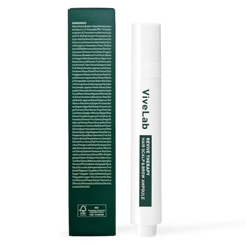 Scalp&Hair Serum für dünner werdendes Haar von Vivelab, 15 ml – klinisch getestet, nährende Formel mit Biotin und Peptiden. Fördert eine gesunde Kopfhaut und voller aussehendes Haar