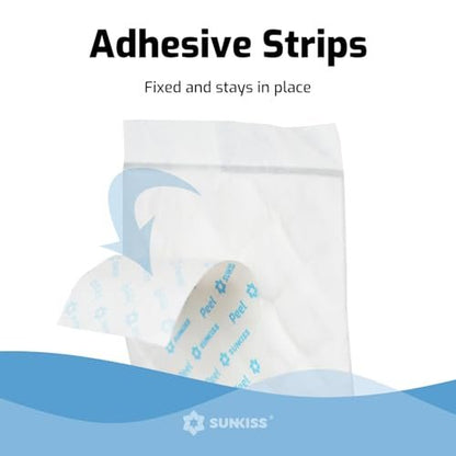 SUNKISS Trustplus Booster Pads 15" x 4" – Extra Saugfähigkeit für Erwachsenen-Inkontinenz, Geruchskontrolle, 26 Stück