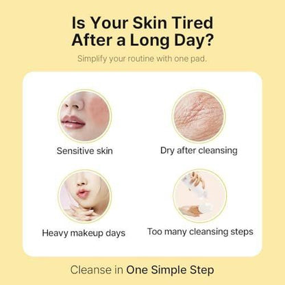 Ariul The Perfect Cleansing Oil Pad EX – Koreanische Gesichtsreinigungstücher für Make-up-Entfernung, sanfte Öl-Make-up-Entferner-Tücher mit Pflanzenextrakten, feuchtigkeitsspendende Gesichtsreinigungspads (60 Blatt)