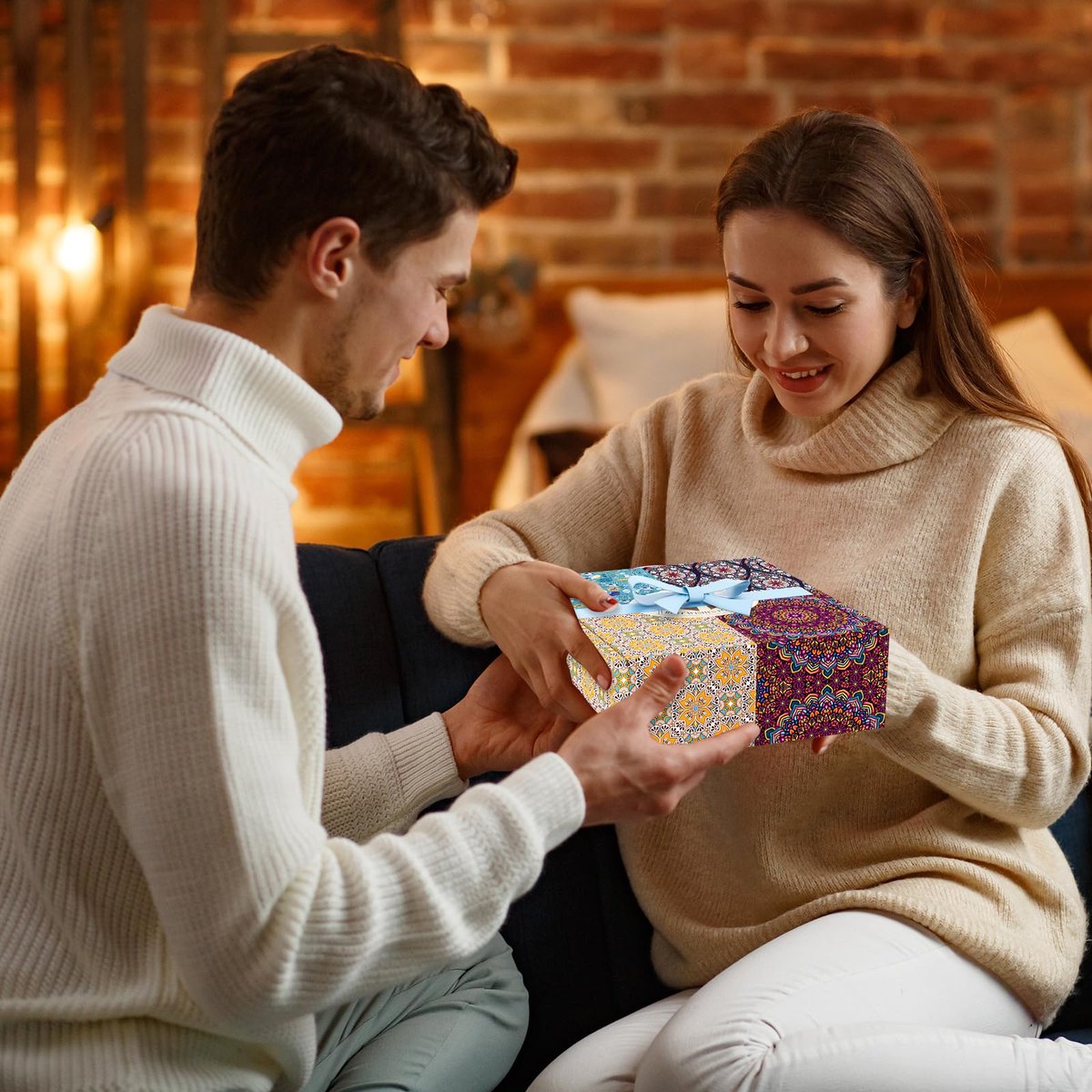 TranquilBliss Duftkerzen-Set, 4er-Pack Sojawachs-Kerzen, 120 Stunden Brenndauer, ideales Geschenk für Frauen, Geburtstagsgeschenke