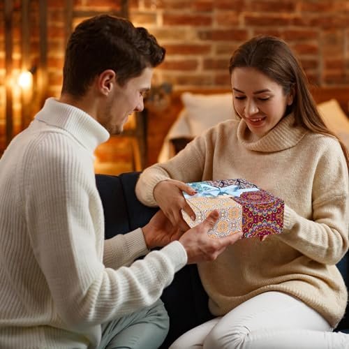 TranquilBliss Duftkerzen-Set, 4er-Pack Sojawachs-Kerzen, 120 Stunden Brenndauer, ideales Geschenk für Frauen, Geburtstagsgeschenke