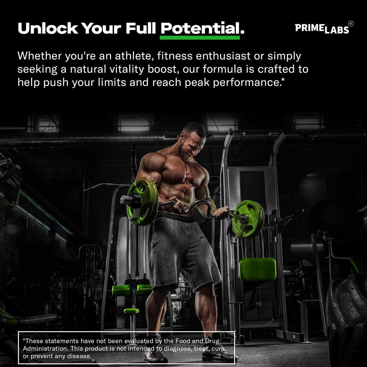 Prime Labs Tribulus Terrestris für Männer 1300 mg - Angereichert mit 95 % Saponinen - Energie, Vitalität, Kraft - 120 Kapseln