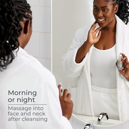Eucerin Feuchtigkeitscreme Nacht Gel Gesichtscreme mit Hyaluronsäure und Provitamin B5, ultra-leicht, reduziert das Erscheinungsbild von feinen Linien und Falten, 1,7 Oz