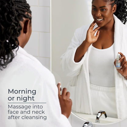 Eucerin Feuchtigkeitscreme Nacht Gel Gesichtscreme mit Hyaluronsäure und Provitamin B5, ultra-leicht, reduziert das Erscheinungsbild von feinen Linien und Falten, 1,7 Oz