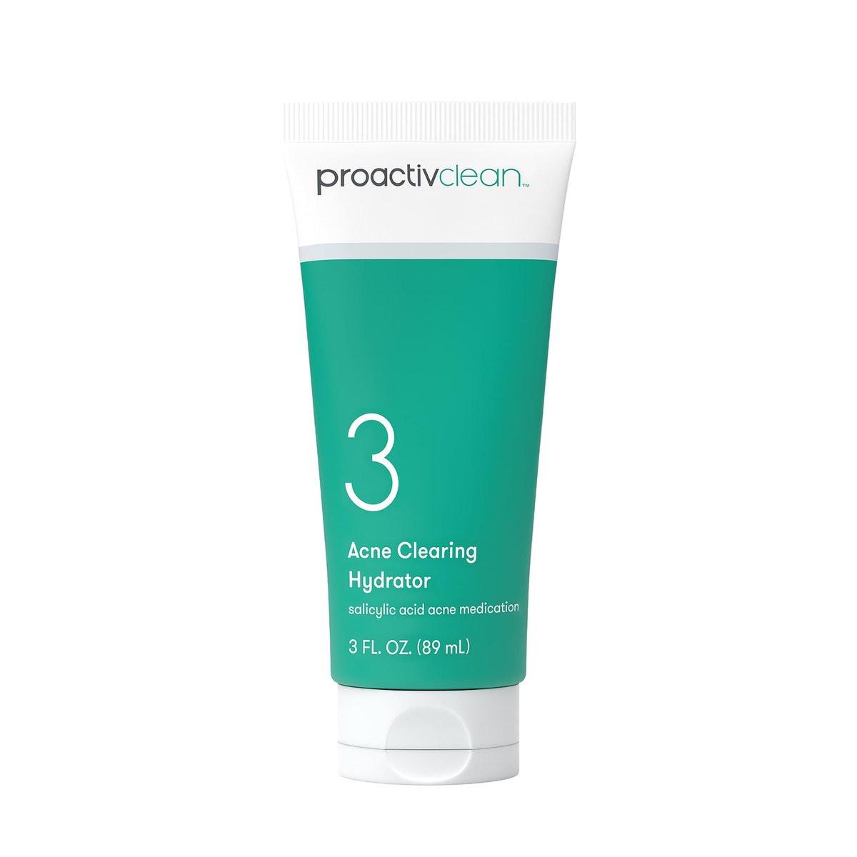 Proactiv Clean Akne klärender Feuchtigkeitsspender – Tägliche Gesichtsfeuchtigkeitscreme für Frauen und Männer – Salicylsäure Akne Behandlung Creme mit Hyaluronsäure und Vitamin E – 88 ml