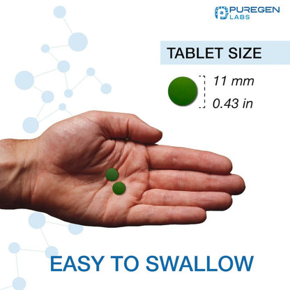 Puregen Labs Ferrous Gluconat 324 mg [Hohe Potenz] Eisenpräparat, Magenschonend | 2er-Pack – 200 Tabletten insgesamt