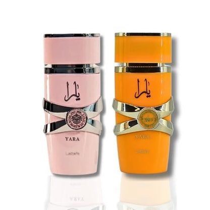 Lattafa für Damen 2-teiliges Eau de Parfum Geschenkset (Yara + Yara Tous) 2 x 100 ml