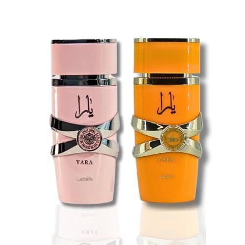 Lattafa für Damen 2-teiliges Eau de Parfum Geschenkset (Yara + Yara Tous) 2 x 100 ml