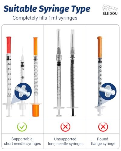 Tragbare Insulin-Aufbewahrung für Reisen – Spritzenhalter für Diabetiker (Schwarz, 2er-Pack)