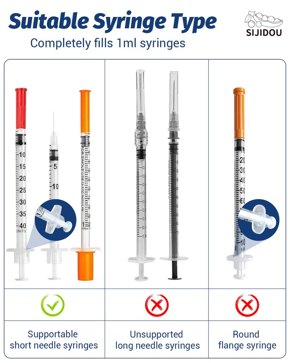 Tragbare Insulin-Aufbewahrung für Reisen – Spritzenhalter für Diabetiker (Schwarz, 2er-Pack)
