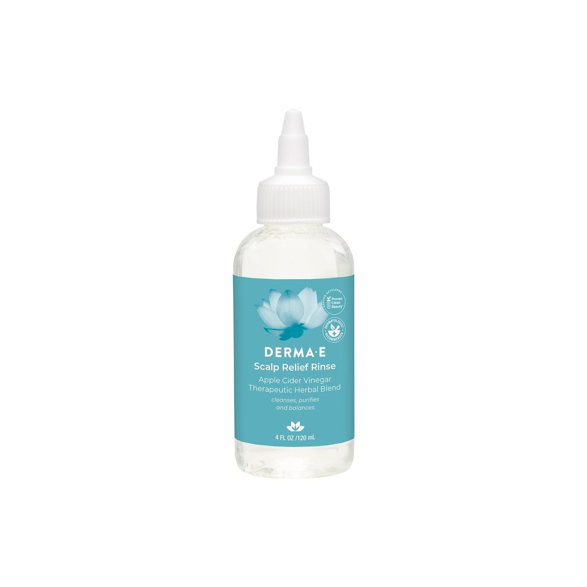 DERMA E Scalp Relief Rinse – Beruhigende Kopfhautspülung, 118 ml