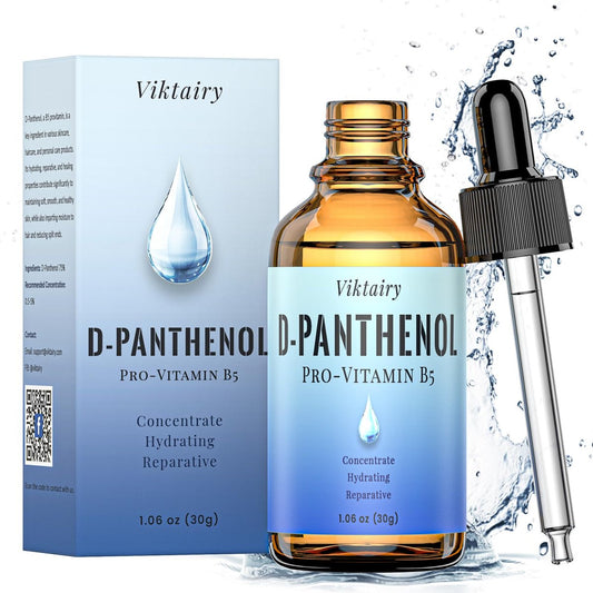 D-Panthenol Flüssig (30 ml, 30 g) – Konzentriertes Pro-Vitamin B5 Rohstoff für Hautfeuchtigkeit, Kosmetisches Dexpanthenol für DIY Gesicht, Haare, Nägel und Hautpflege Serum, Feuchtigkeitscreme