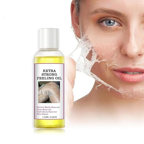 Gel zum Peeling für dunkle Haut, starkes Peeling-Gel, extra starke Peeling-Lösung für den Körper, für alle Hauttypen, Tothautentferner (110 ml)