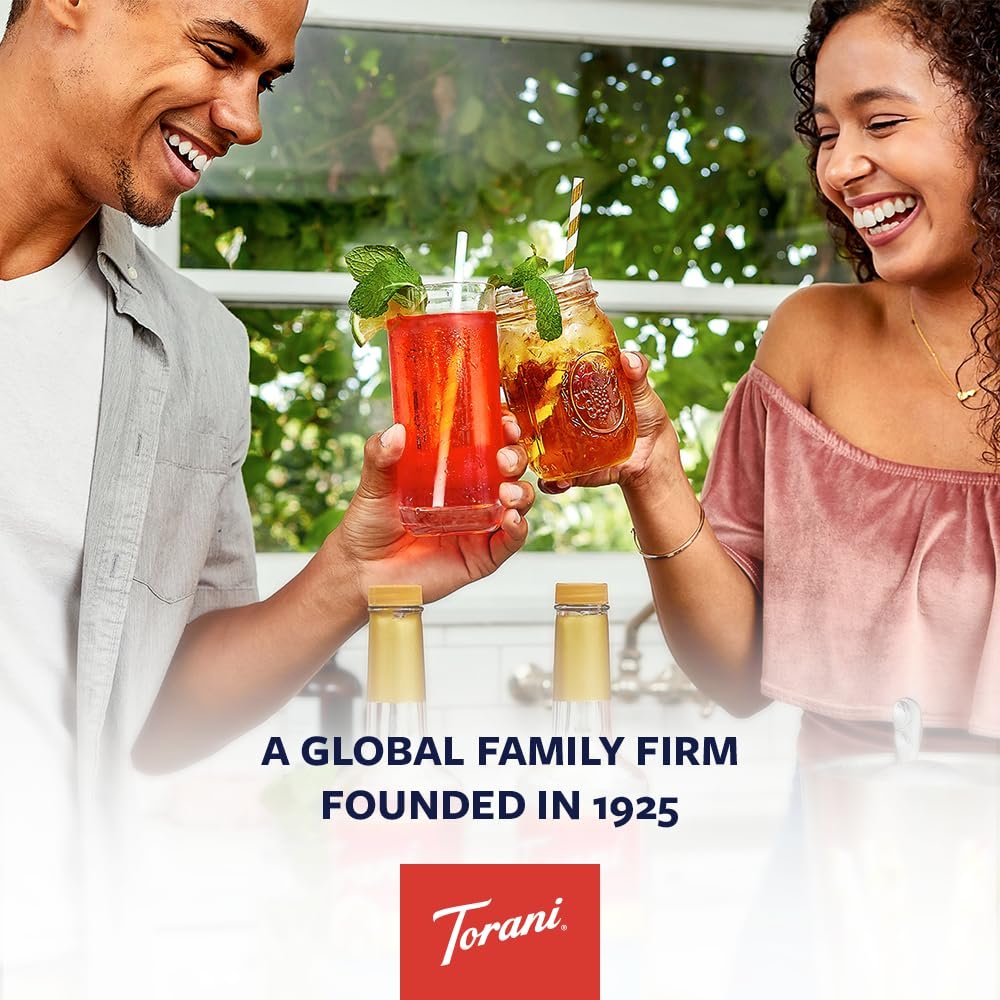 Torani Sugar Free Pumpkin Pie Sirup – 750 ml – Kalorienfreier Kürbisgeschmack für Kaffee, Desserts & Cocktails