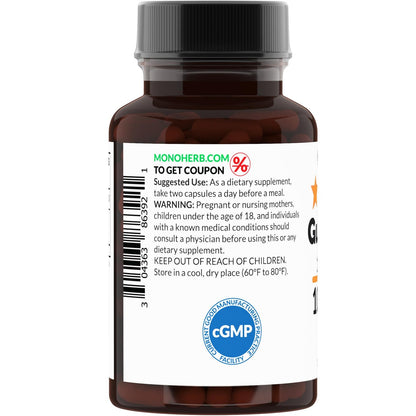 MONOHERB Guavenblatt 10:1 Extrakt 1000 mg – 90 Kapseln