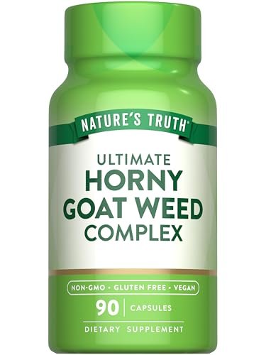 Nature's Truth Bockshornklee-Komplex | 90 Kapseln | mit Maca-Wurzel | Veganes, Nicht-GVO & Glutenfreies Kräuterergänzungsmittel