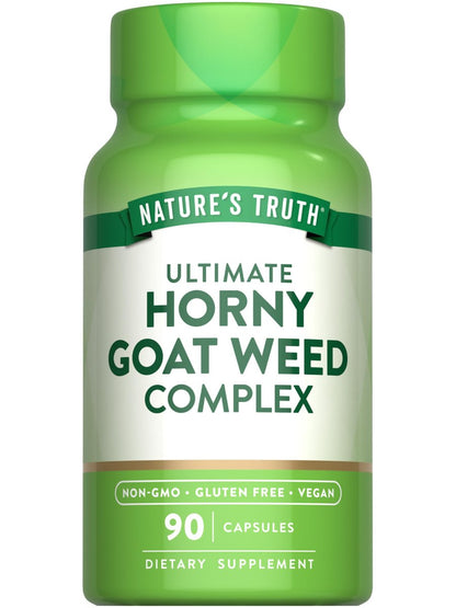 Nature's Truth Bockshornklee-Komplex | 90 Kapseln | mit Maca-Wurzel | Veganes, Nicht-GVO & Glutenfreies Kräuterergänzungsmittel