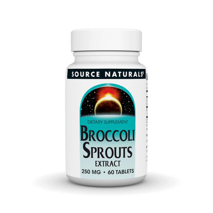 Source Naturals Brokkolie-Sprossen-Extrakt, 250 mg – 60 Tabletten