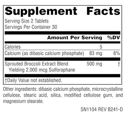 Source Naturals Brokkolie-Sprossen-Extrakt, 250 mg – 60 Tabletten
