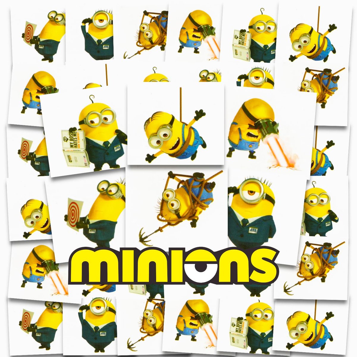 Minions Tattoos Party Favors Bundle – 72 einzeln perforierte temporäre Tattoos für Kinder, Jungen und Mädchen (Despicable Me Partyzubehör)