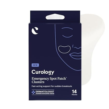 Curology Emergency Spot Patch Cluster – Große Hydrokolloid-Pflaster gegen Pickel, 14 Stück