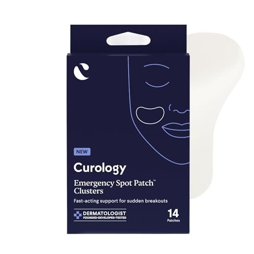 Curology Emergency Spot Patch Cluster – Große Hydrokolloid-Pflaster gegen Pickel, 14 Stück