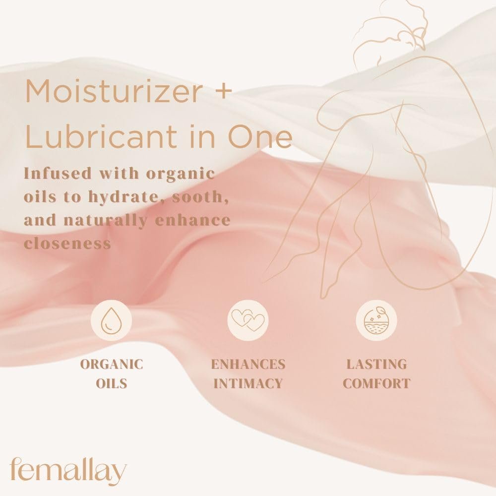 Femallay Bio Vitamin E Vaginalschmelzzäpfchen – Weibliche Feuchtigkeit, Komfort & Hydration – Himmlische Vanille, 1-Pack (14 Stück)