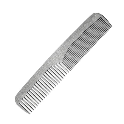 Edelstahlkamm für Herren, Barber Kamm, Reisegröße, 13 cm