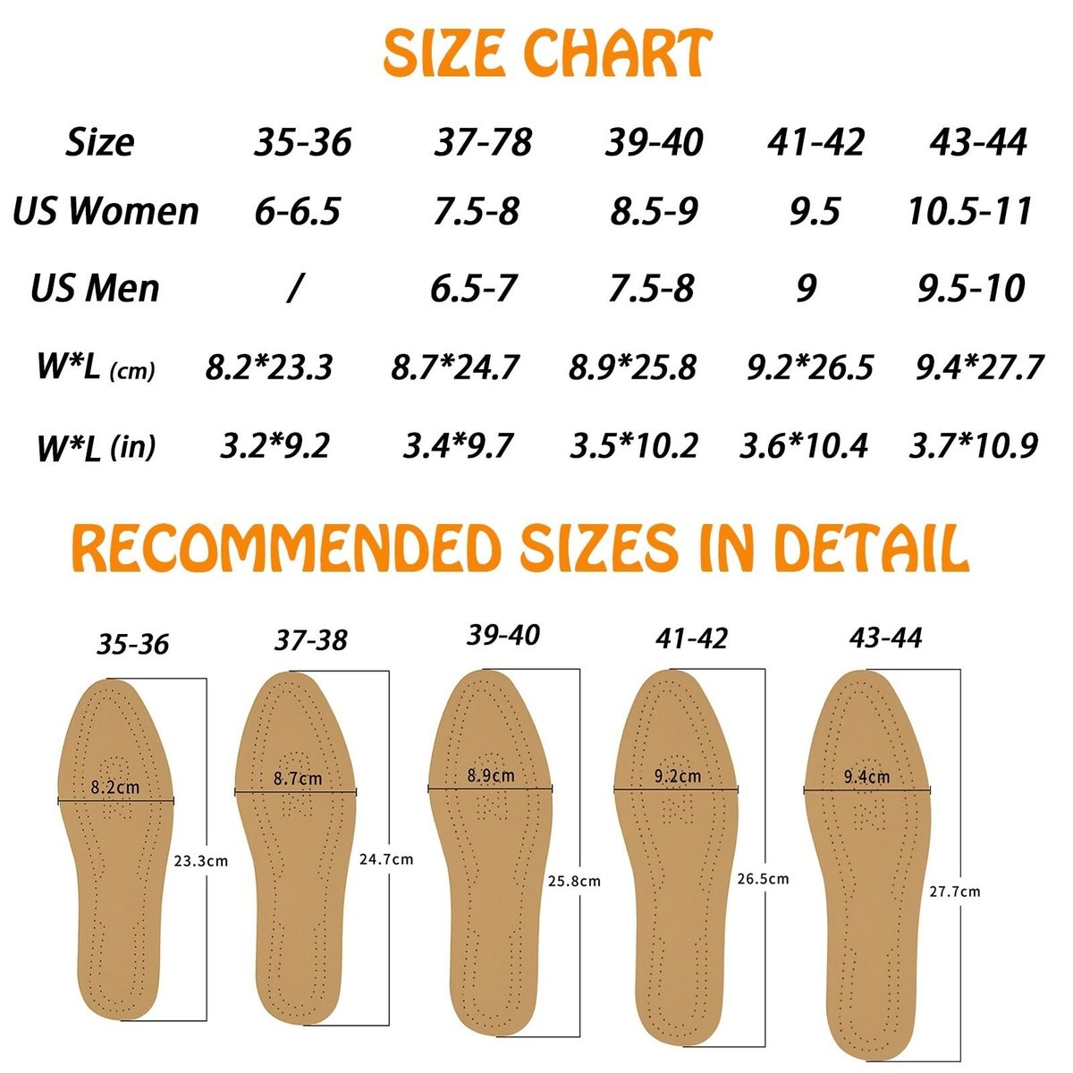 Supination Einlagen, O/X-Bein Korrektur Einlagen aus Braunem Kunstleder, für Fußausrichtung, Metatarsalgie, O-Beine, Haltungsverbesserung, für Damen und Herren (Farbe: Supination, Größe: 43/44)