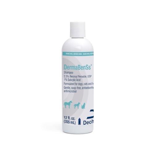 DermaBenSs Shampoo für Hunde, Katzen und Pferde – 12 Unzen (355 ml)