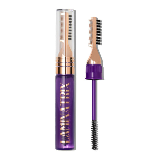 SELESTIA BEAUTY Clear Eyebrow Gel – Lang anhaltende Formel für Laminat-Look, klumpenfrei & schuppenfrei – Doppelseitige Bürste für einfaches Auftragen, 0,17 fl.oz. – Laminatrix