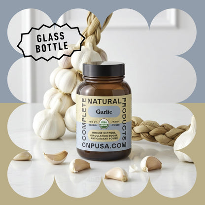 CNP Bio-Knoblauch-Kapseln 520mg – Ganzer Knoblauch-Extrakt, tägliche Herz-Kreislauf-Unterstützung, pflanzlich, vegan, Non-GMO, ohne Füllstoffe, 100 Kapseln, hergestellt in den USA