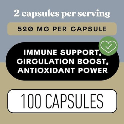 CNP Bio-Knoblauch-Kapseln 520mg – Ganzer Knoblauch-Extrakt, tägliche Herz-Kreislauf-Unterstützung, pflanzlich, vegan, Non-GMO, ohne Füllstoffe, 100 Kapseln, hergestellt in den USA