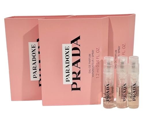 Prada Paradoxe Eau de Parfum Probenset – 3 x 1,2 ml Sprühflakon für Damen