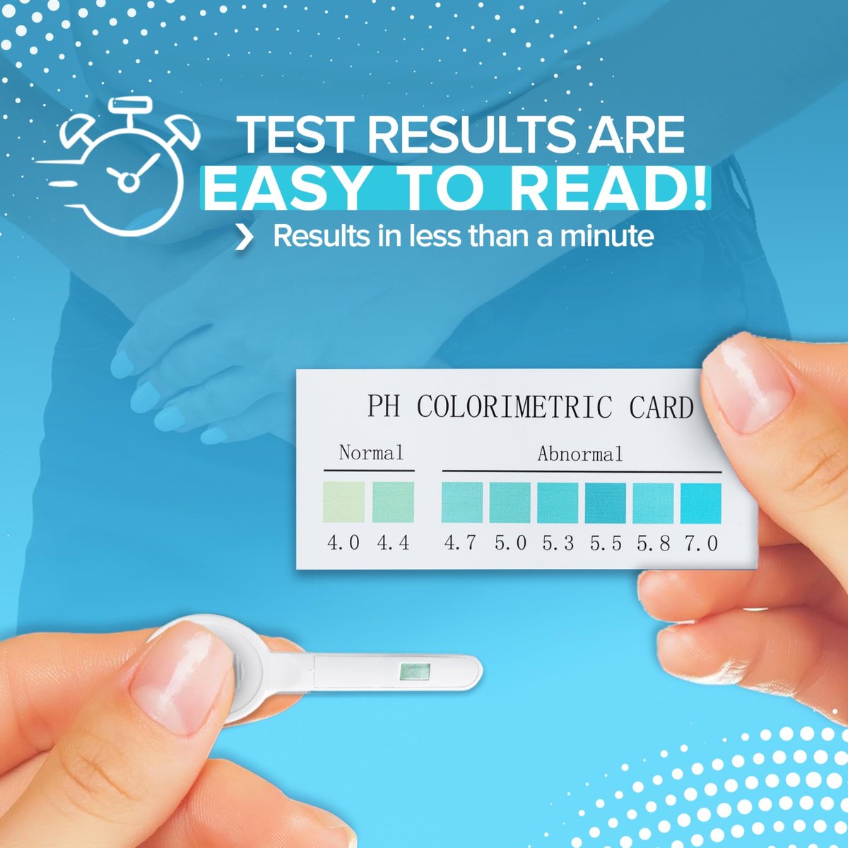 One Step Vaginal pH Bakterielle Vaginose Testkit, 5 Testkits, BV, Hefepilzinfektion, Feminine Vaginalgesundheit, pH-Balance für Frauen, einzeln folienverpackt